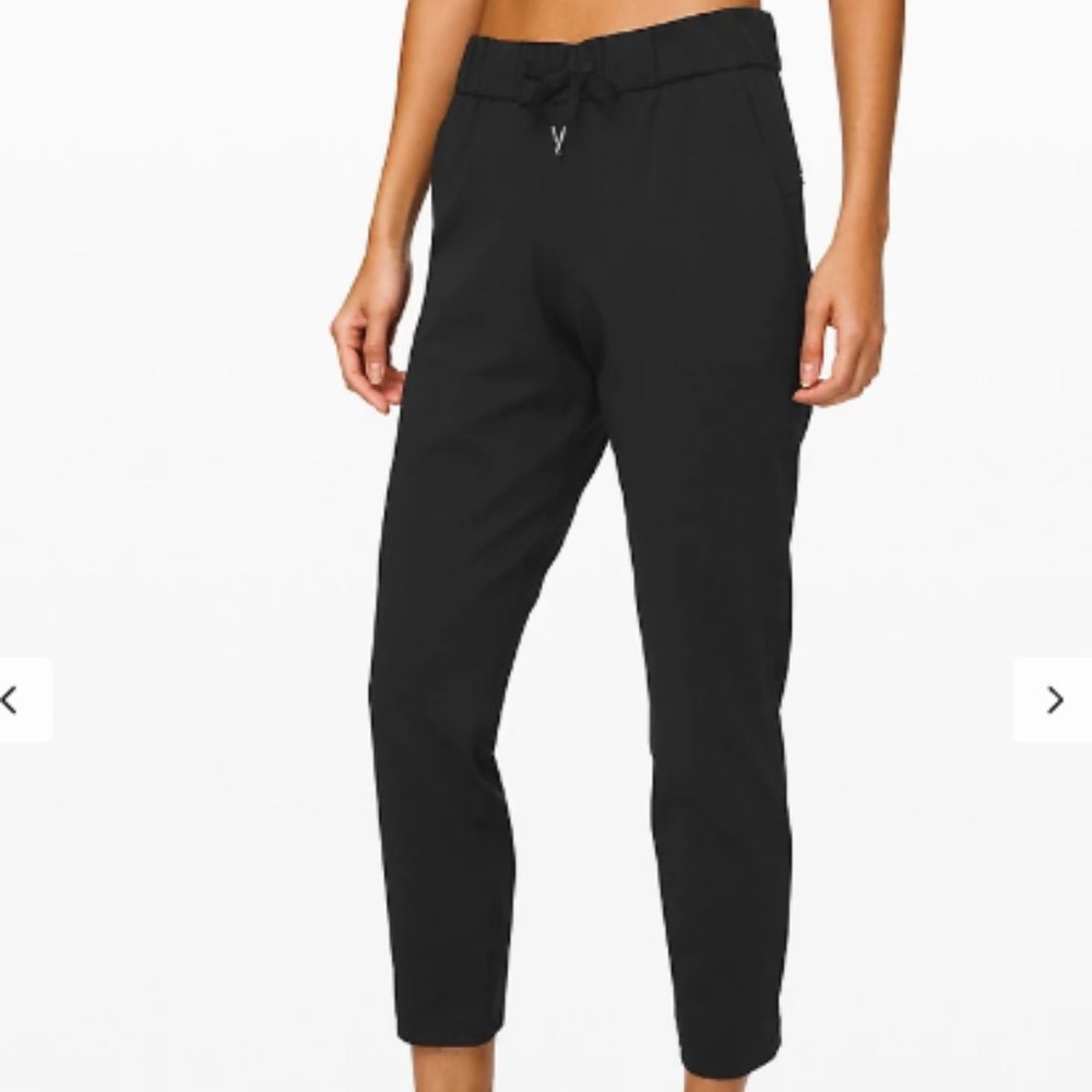 Lululemon Black On the Fly Pants